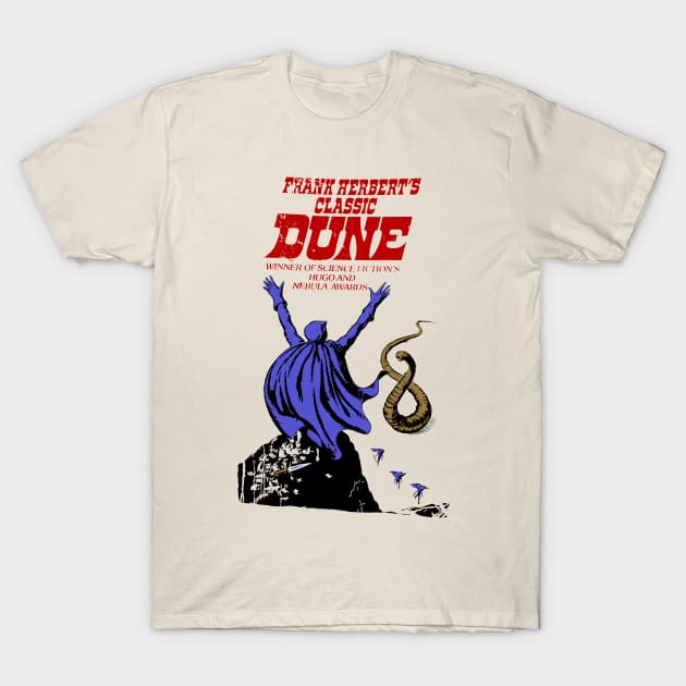 Retro Dune Cover T-Shirt by ChrisShotFirst